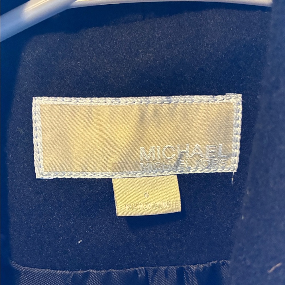 Michael Kors Black wool coat. Size 8 - Picture 2 of 12